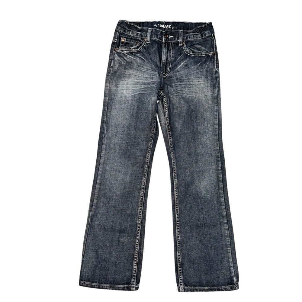 YMI Daper Girls Slim Boot Jeans Size 14 Dark Wash Stretch 27x27